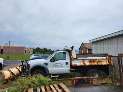 2009 Ford F450 4WD with Dump Body and Meyers Plow