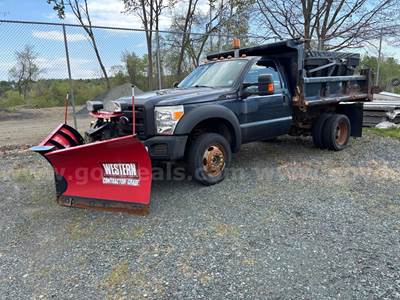 2016 Ford F-450 Dump Truck - Snow Plow