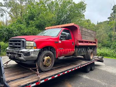 2003 Ford F-550 4x4 Dump Truck