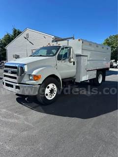 2006 FORD F-650 CHIPPER DUMP TRUCK