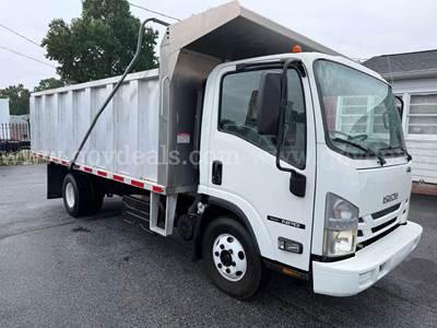 2016 Isuzu NPR HD Dump Truck w/ Aluminum Dump Body