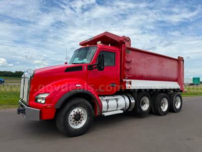 2019 KENWORTH T880 OX BODY DUMP TRUCK