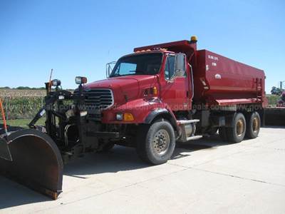 2007 Sterling LT8500 Tandem Axle Dump Truck w/ Front & Wing Plows