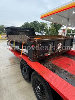 Dump bed body