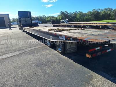 2013 Landoll 317D Hydraulic Sliding T/A Drop Deck Trailer