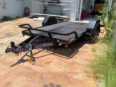Load Trail (2022) Single Axle Tilt Trailer, 7,000 lb. Dexter Electric Torsion Axle,