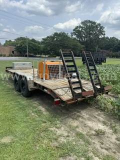 2014 20ft Equipment Trailer 14K GVWR Lunette Ring Clean Title