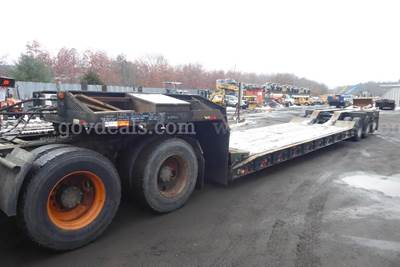 1986 Rogers 50 Ton Tri/A Detachable Drop Deck Trailer