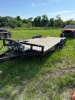 20 flat equipment trailer.