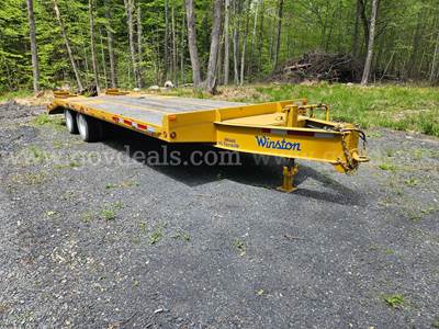 2022 Winston Pro Series 10 ton tag along trailer
