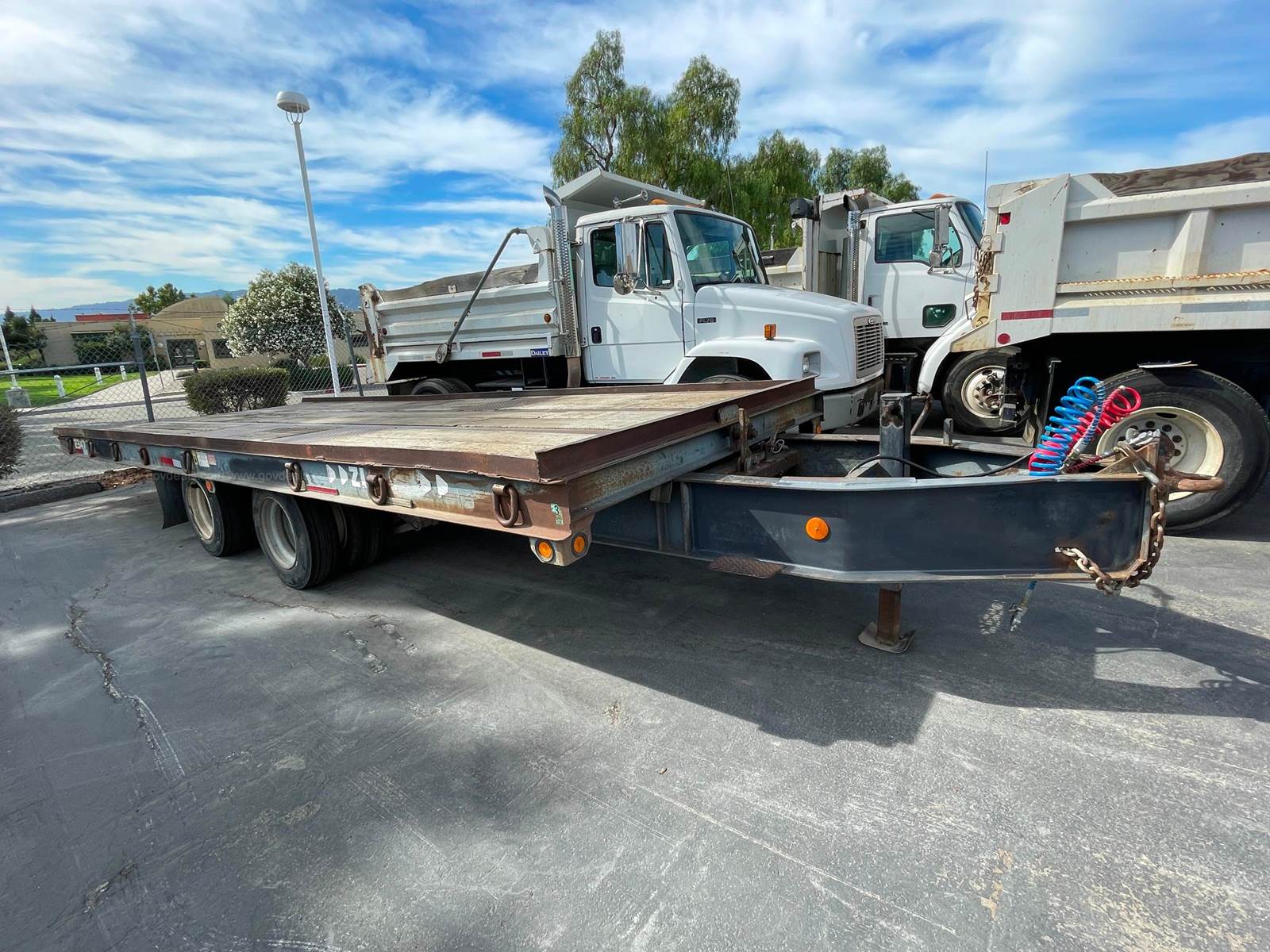 1996 Zieman Equipment Transport Trailer For Sale Dublin, CA 19865