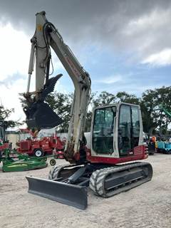 2019 TAKEUCHI EXCAVATOR TB290, DIESEL, ENCLOSED CAB, PUSH BLADE,A/C AIR CONDITION, RUNS AND OPERATES
