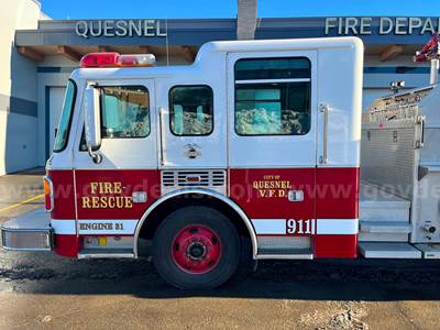 1998 American LaFrance Eagle Fire Truck