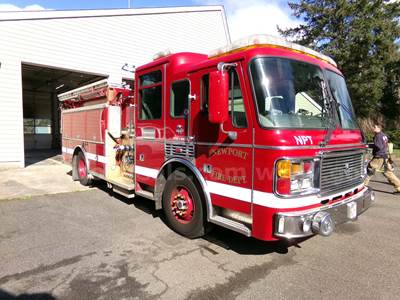 2002 American LaFrance Eagle Fire Truck