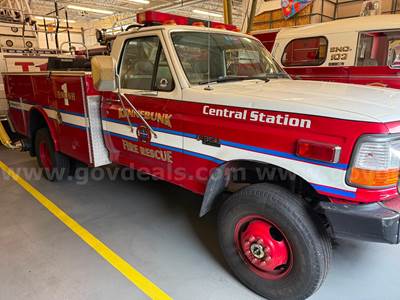 1995 Ford F-350 Fire Truck