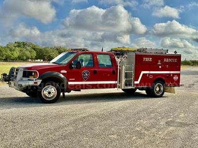 2005 Ford F-550 Fire Truck