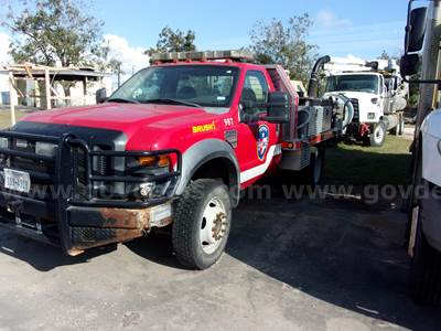 2010 Ford F-550 Fire Truck