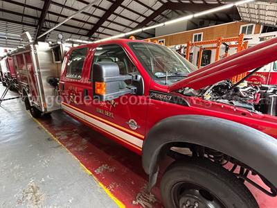 2015 Ford F-550 Fire Truck