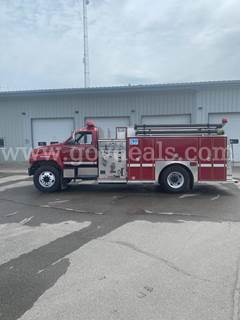 2002 GMC C7H042 Fire Truck