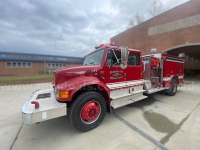 1998 International 4900 Fire Truck