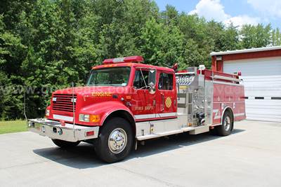 2000 International 4900 Fire Truck