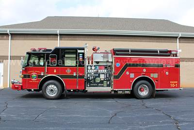 2000 International 4900 Fire Truck