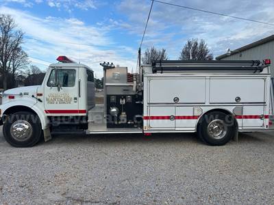 2001 International 4900 Fire Truck