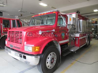 2000 International 4900 Fire Truck