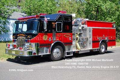2003 KME Excel Fire Truck
