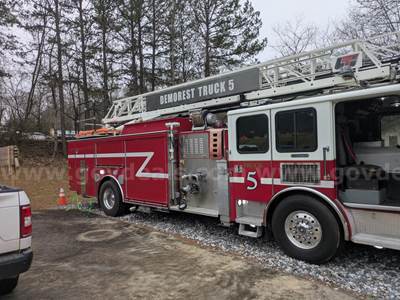 1997 Simon Duplex Fire Truck