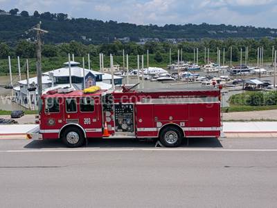 1997 Sutphen DELUGE Fire Truck