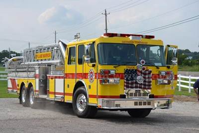 2011 Sutphen Fire Truck