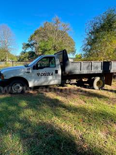 1999 Ford F-350 Flatbed Dump Truck
