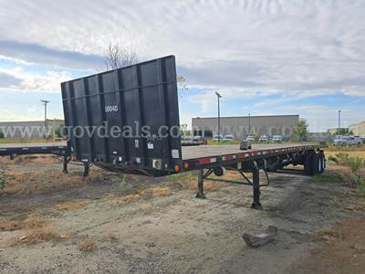 2015 Clark CFBT-2015 T/A Flatbed Trailer