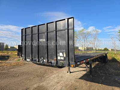 2015 Clark CFBT-2015 T/A Flatbed Trailer