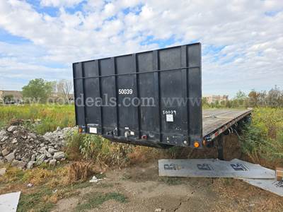 2015 Clark CFBT-2015 T/A Flatbed Trailer