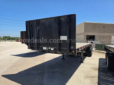 2019 Clark CFBT T/A Flatbed Trailer