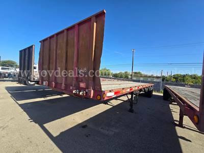 2006 Clark CFBT2006 T/A Flatbed Trailer