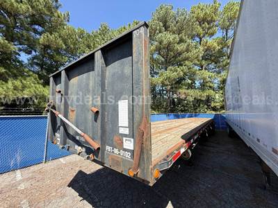 2006 Clark CFBT2006 T/A Flatbed Trailer