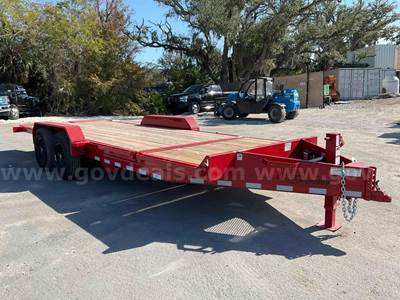2026 DELTA TILT 20FT EQUIPMENT TRAILER; TANDEM AXLE,ELECTRIC BRAKES