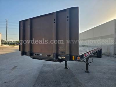 2014 Fontaine HAVSF12SST T/A Flatbed Trailer