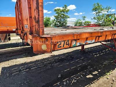 1976 Great Dane 45ft T/A Flat Bed Trailer
