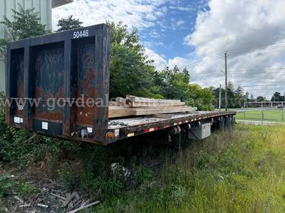 2007 Great Dane T/A Flatbed Trailer