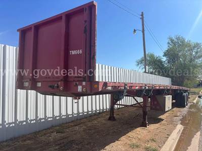 2010 Great Dane GPS-0003-00045 Sliding T/A Flatbed Trailer