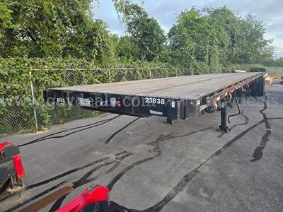 2015 Great Dane Sliding T/A Flatbed Trailer