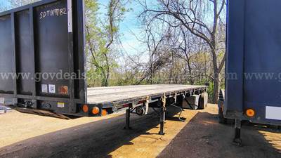 2007 Lufkin FL-II-ST Sliding T/A Flatbed Trailer