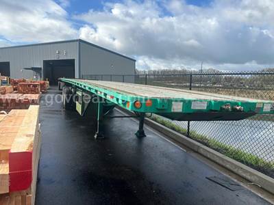 2006 Lufkin Featherlight-II-ST T/A Flatbed Trailer