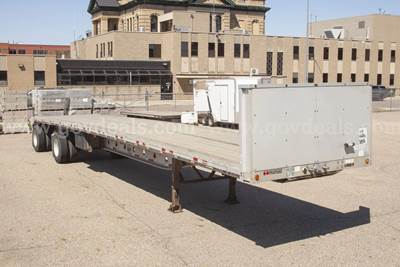 2006 Manac AAF 48 T/A Flatbed Trailer