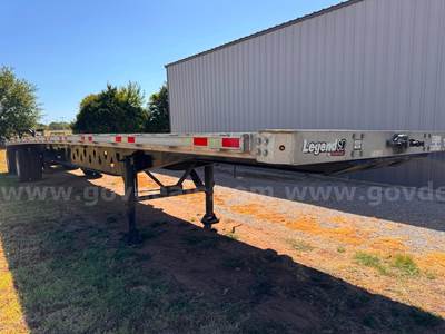 2020 Manac Legend SD T/A Flatbed Trailer