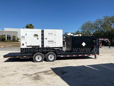 2014 PJ GOOSENECK DUAL AXLE 24FT TRAILER (NO CONTENTS)